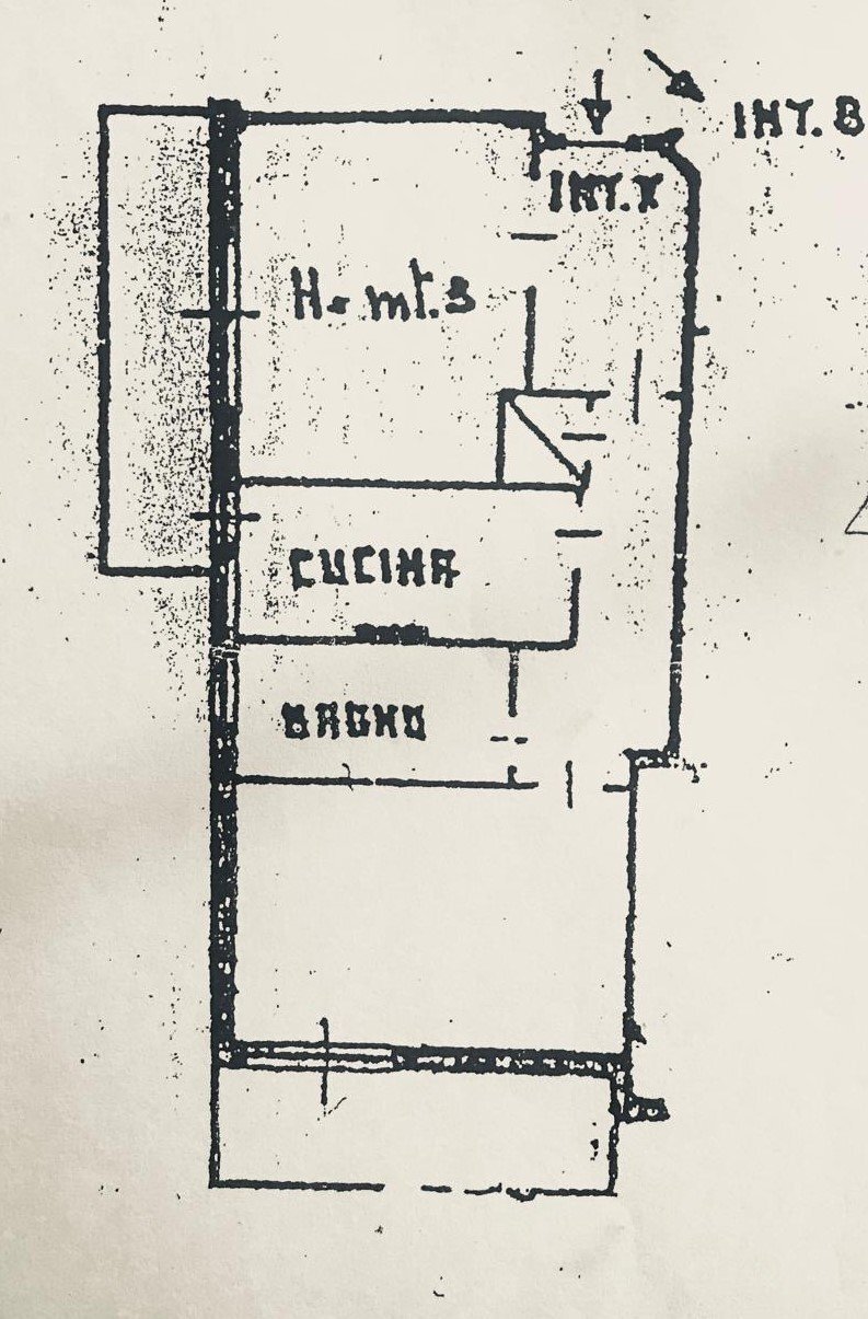Four-room apartment via Crosa dell'Oro, Santa Margherita Ligure - floor plans 1