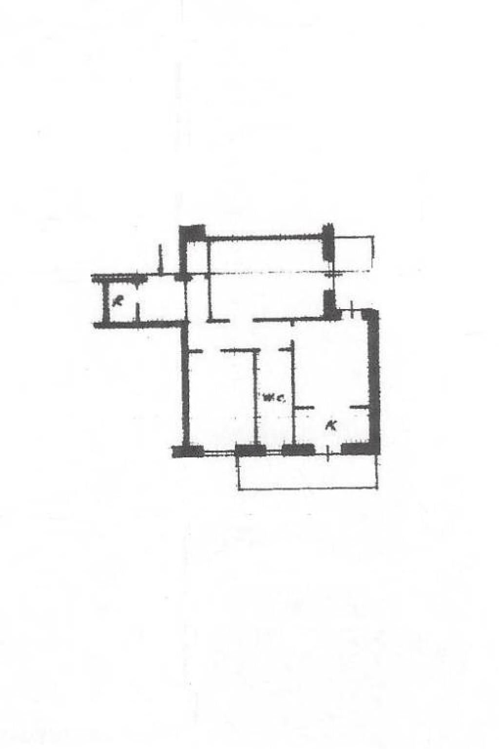 Trilocale via Antonio Gramsci, 155, Sant'Olcese - planimetria 1