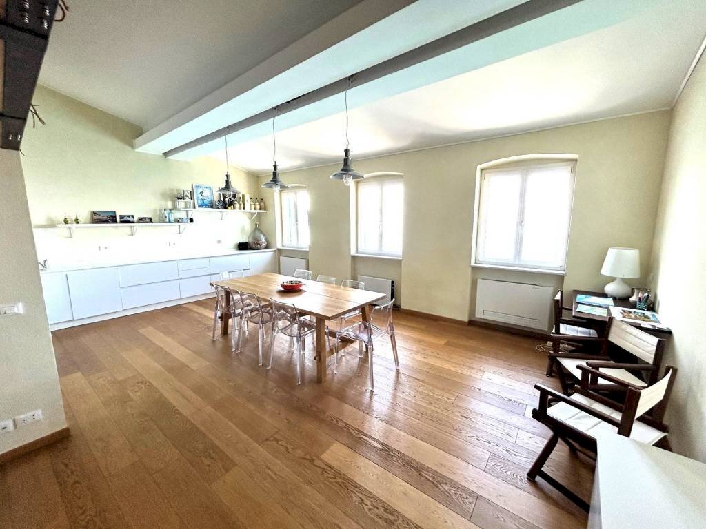 zona giorno - Attico via Giuseppe Garibaldi, Camogli - foto 3