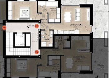 Attico Via Verruca, Trento - foto 1