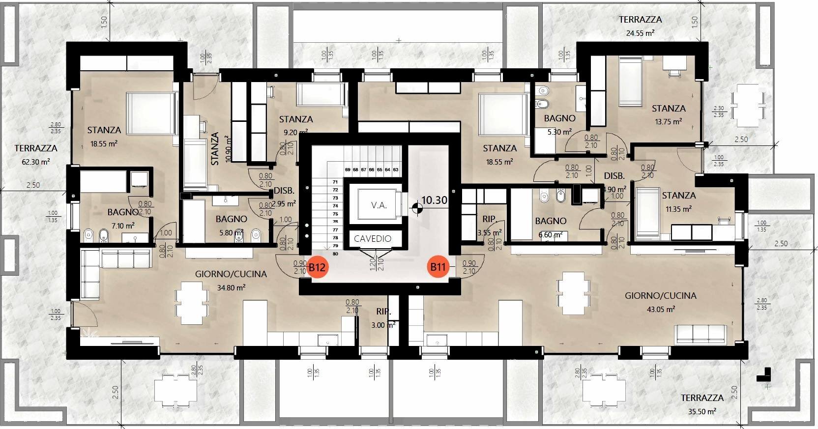 Attico Via Verruca, Trento - foto 3