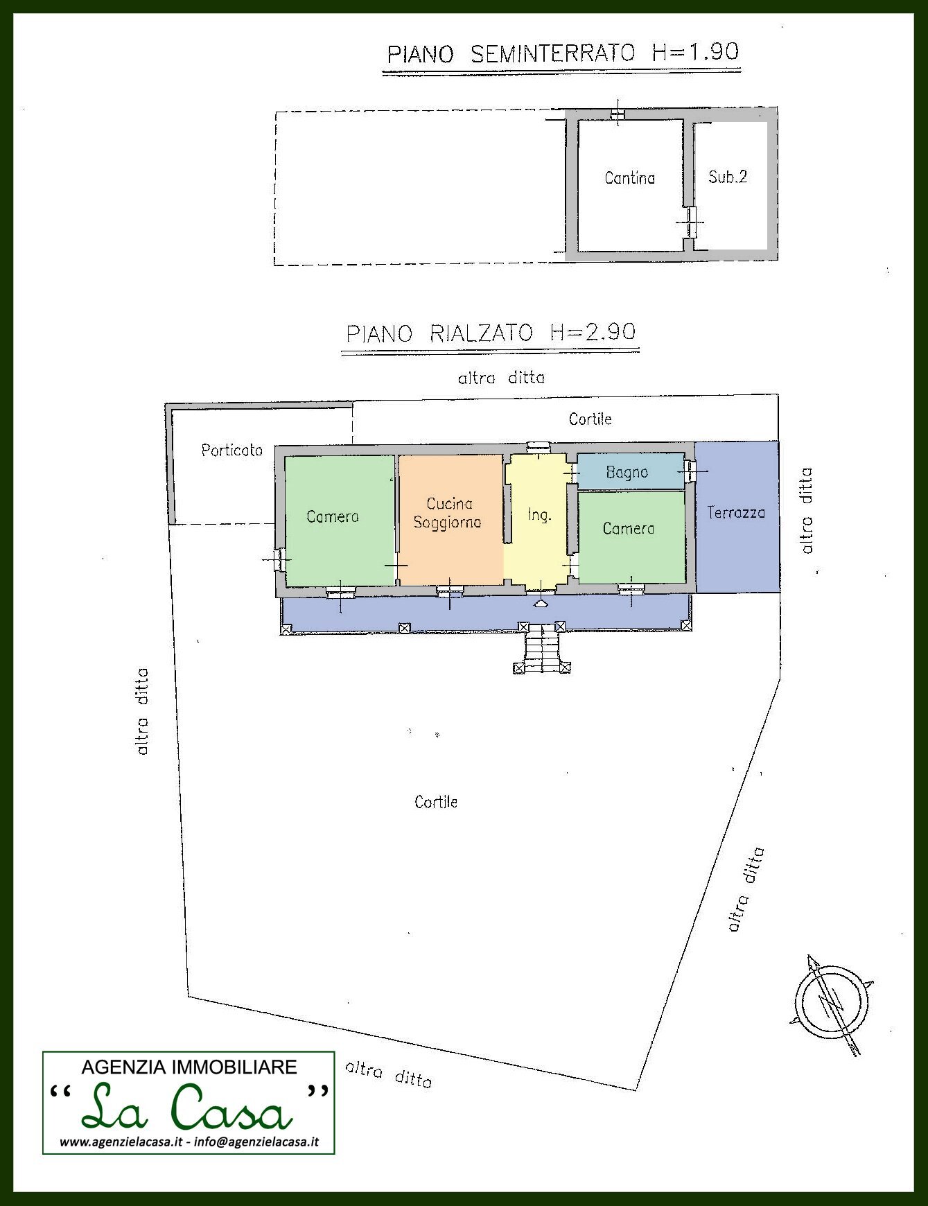 Plan - Independent house SS10, 1, Villafranca d'Asti - floor plans 1