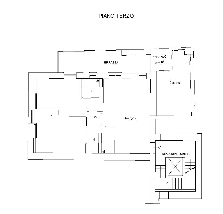 Immagine 2024-07-17 103929.png - Three-room apartment Via delle Ferriere 20, Caserta - floor plans 1