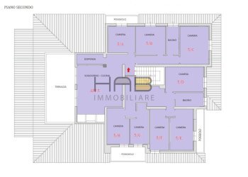 PLANIMETRIA PIANO SECONDO PER PORTALI.png - Non-buildable land via maroncelli, Padova - photo 17