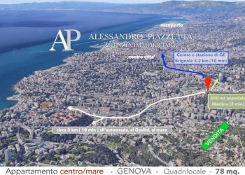 zona - Quadrilocale Genova (zona Borgoratti) - foto 9