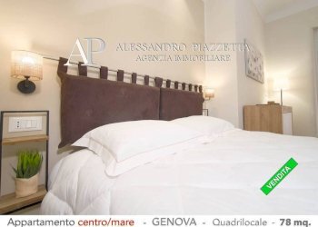 camera 2 matrimoniale - Quadrilocale Genova (zona Borgoratti) - foto 18