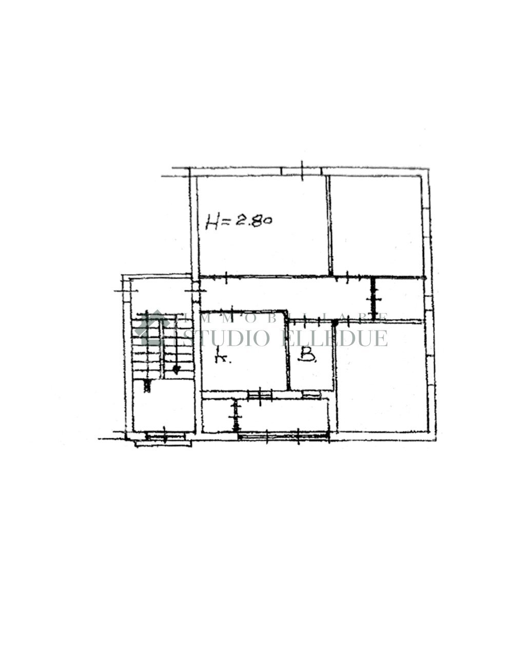 planimetria - Three-room apartment Via Alcide De Gasperi 4, Sannicandro di Bari - floor plans 1