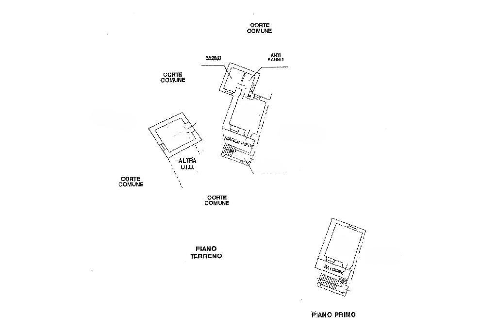 Casa indipendente Via Campo, Castelnuovo Nigra - planimetria 1
