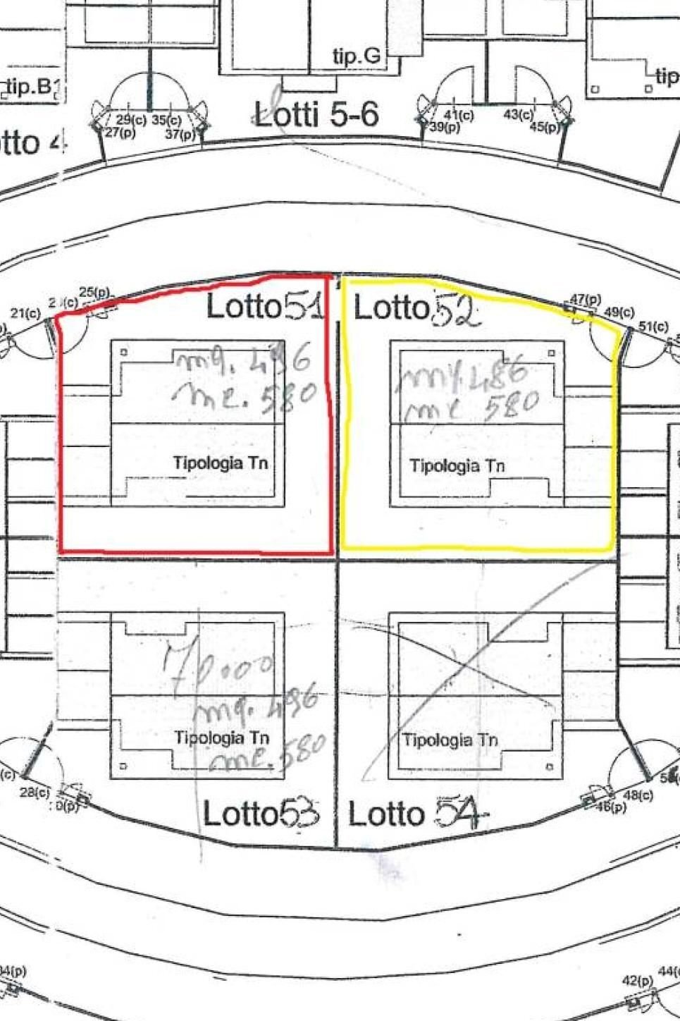 Terreno edificabile via Don Antonio Zappino, 39, Carmagnola - planimetria 1
