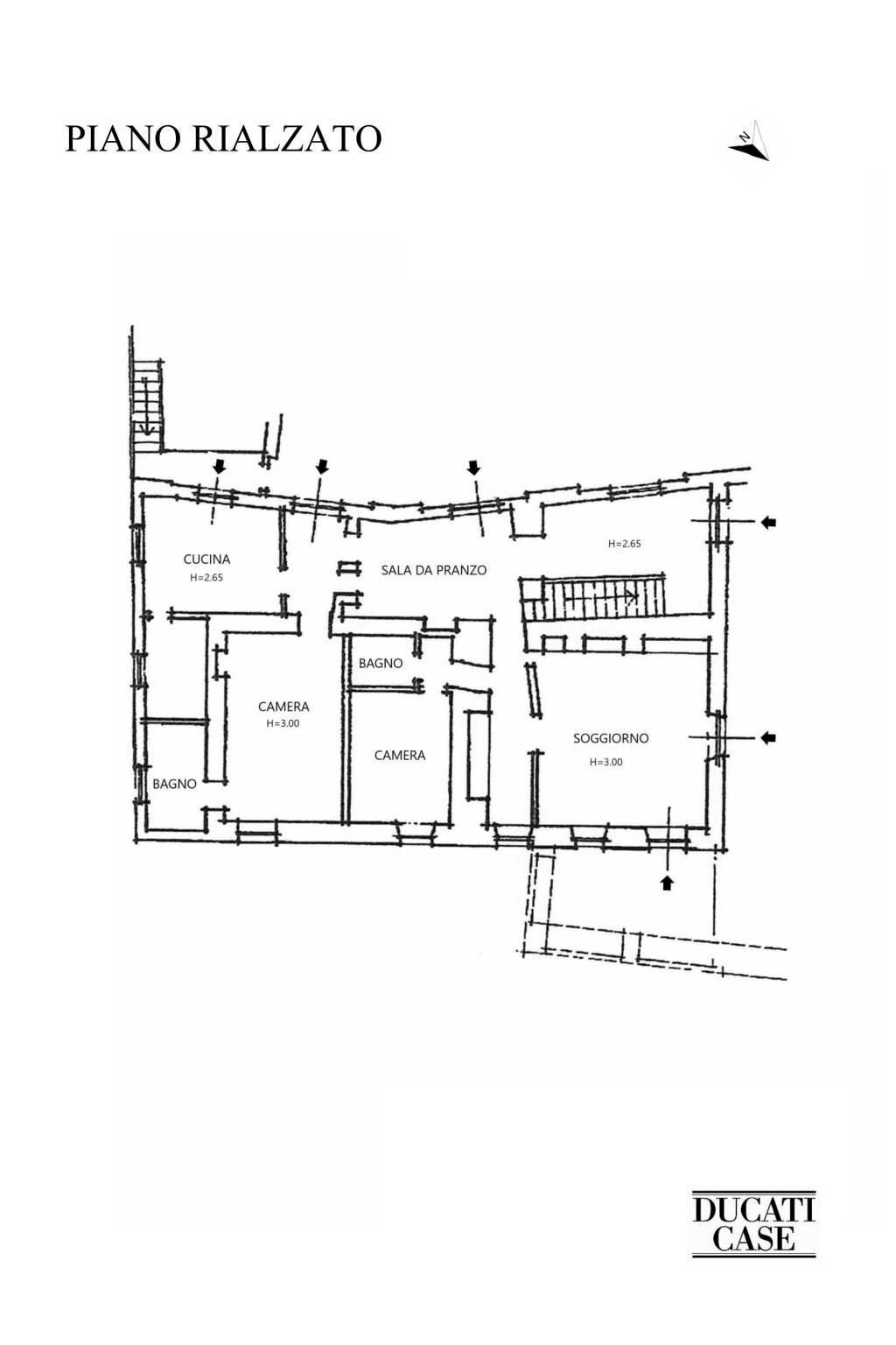 Villa Località Bagno, Marciana Marina - planimetria 1