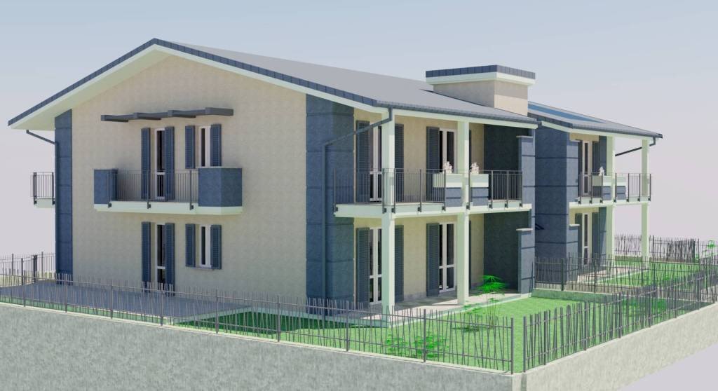 Facciata - Trilocale via Valerio, Carmagnola - foto 2