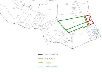 Colonella mappa terreno e casa.jpg - Terreno edificabile Colonnella - foto 4