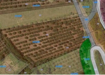 Colonella vista aerea con numeri per terreno.jpg - Terreno edificabile Colonnella - foto 5