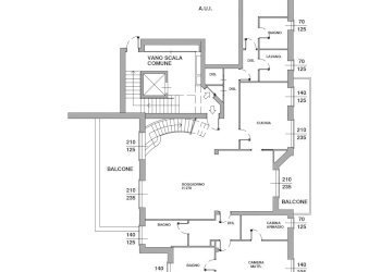 planimetria - Attico via Cavour, Parabiago - foto 68