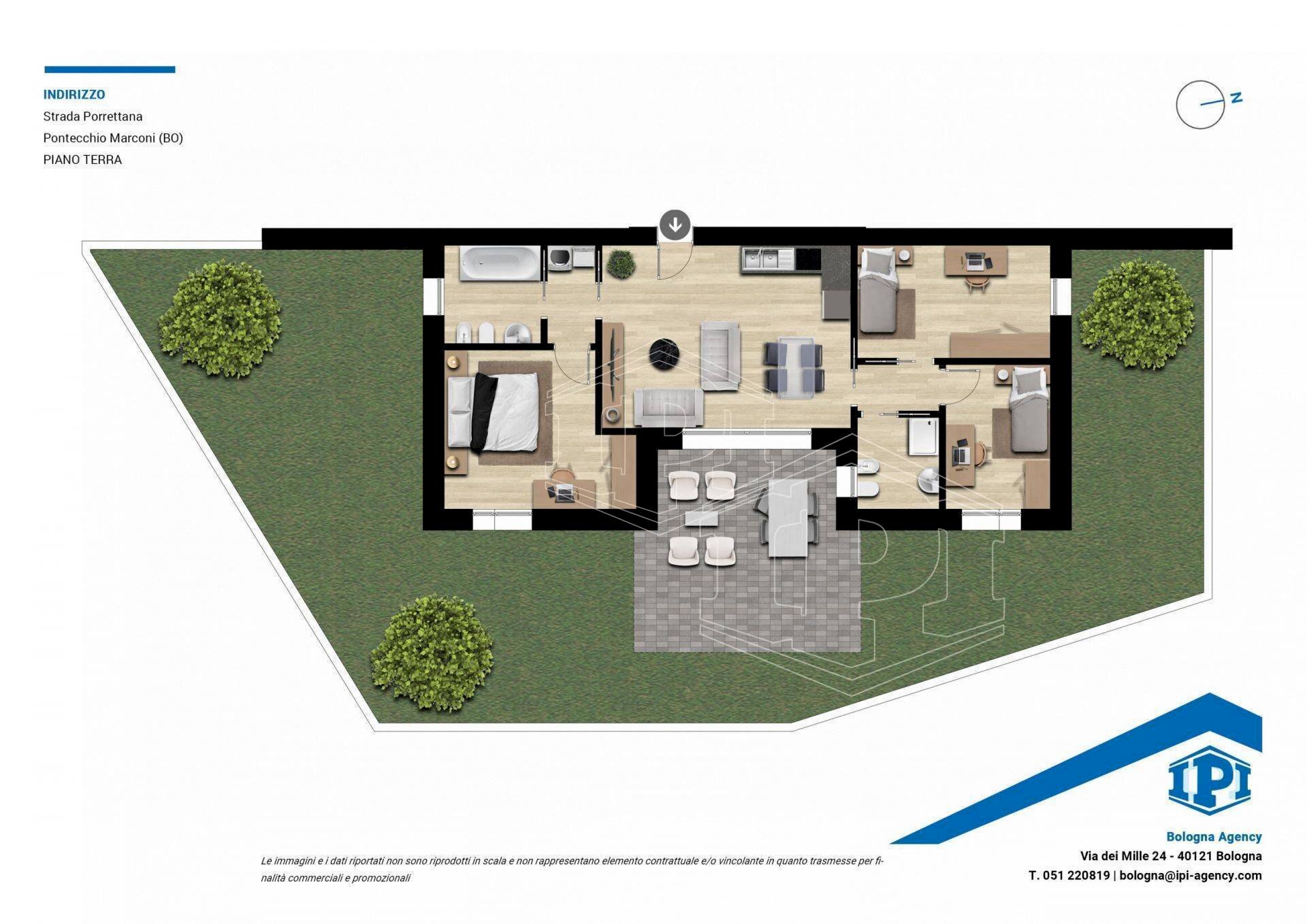 Quadrilocale Via Porrettana, Sasso Marconi - foto 1