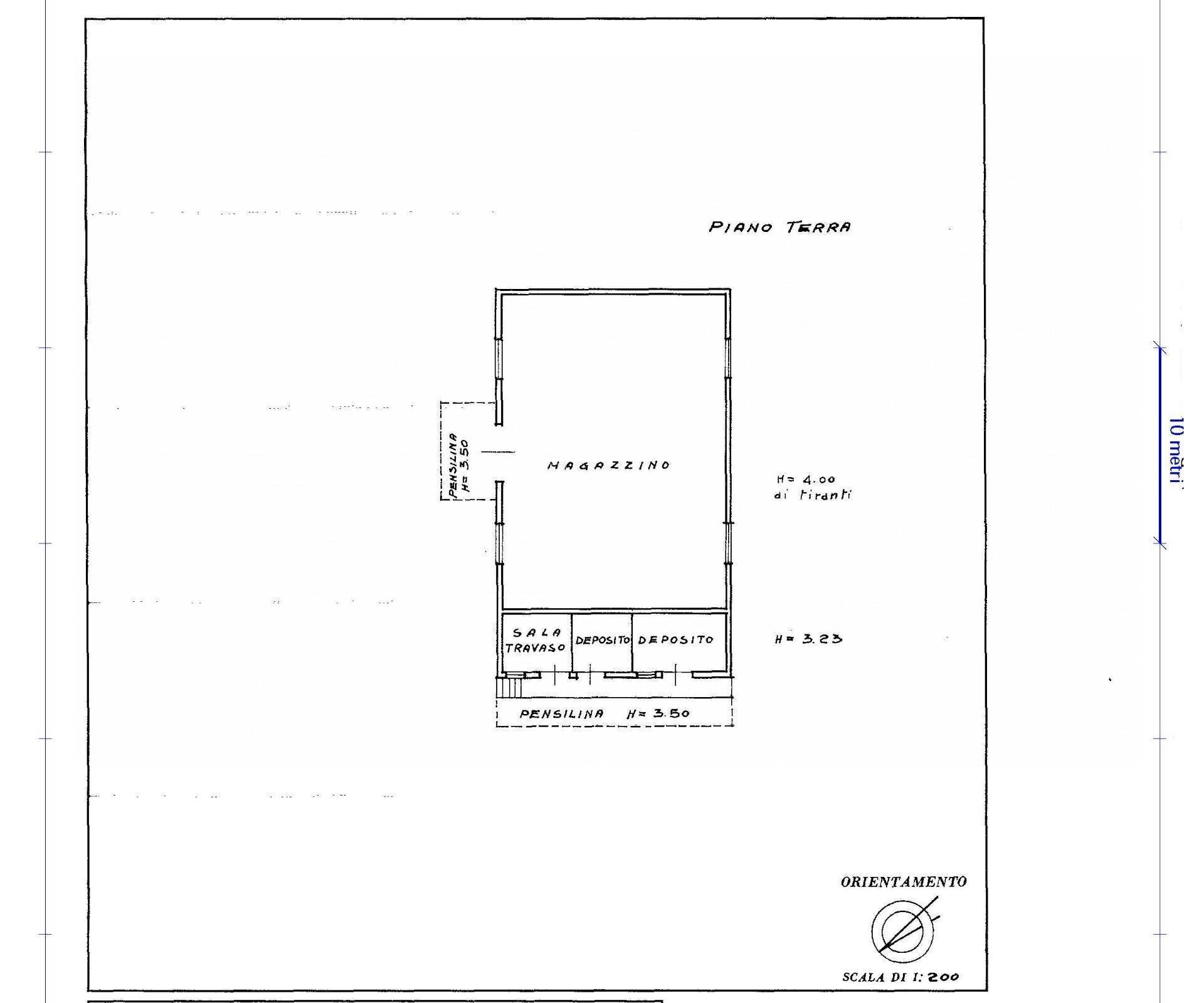 Locale Commerciale Via Marecchiese 666, Rimini - planimetria 1