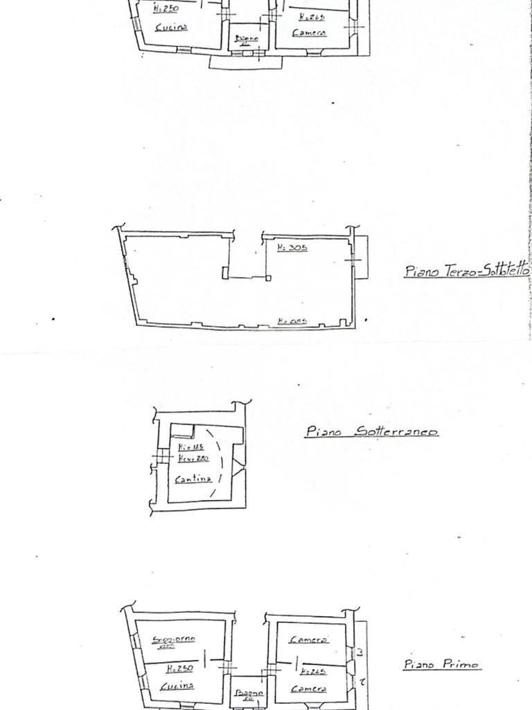 Casa semi indipendente Frazione Gorret, Gressan - planimetria 1