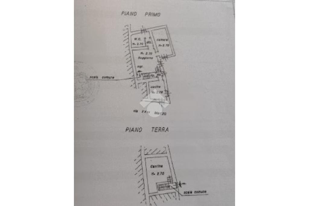 Trilocale Via XIV marzo, Garbagna - planimetria 1