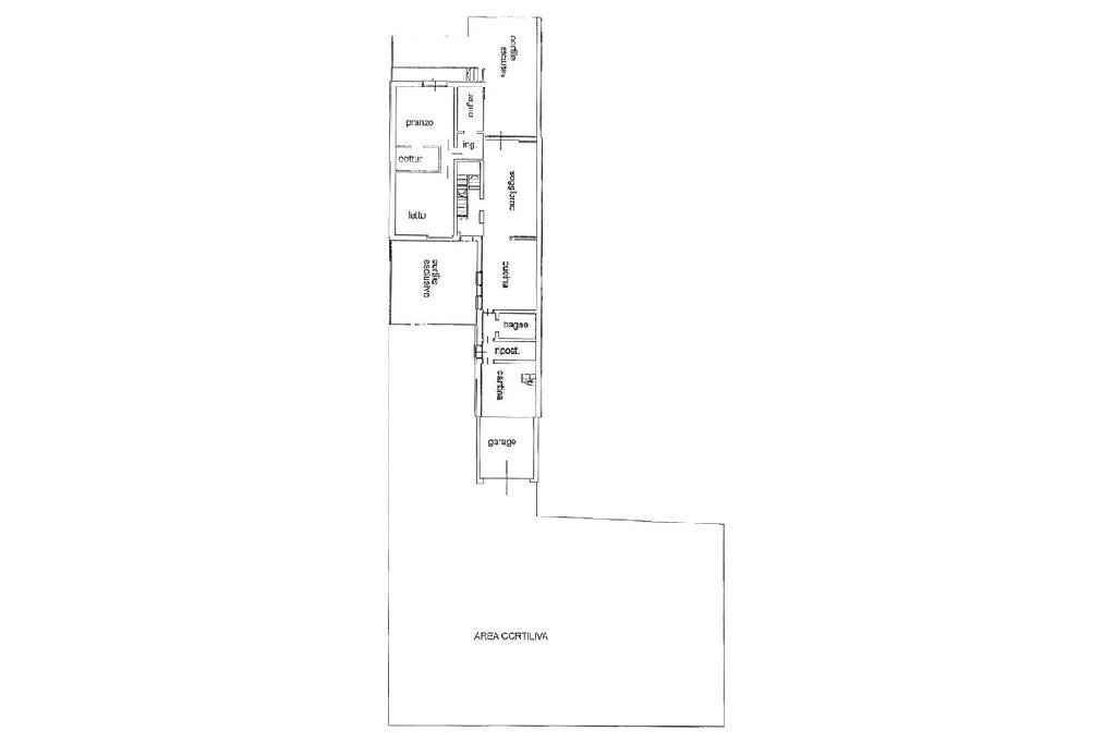 Villa Via G. Galilei, Rolo - planimetria 1