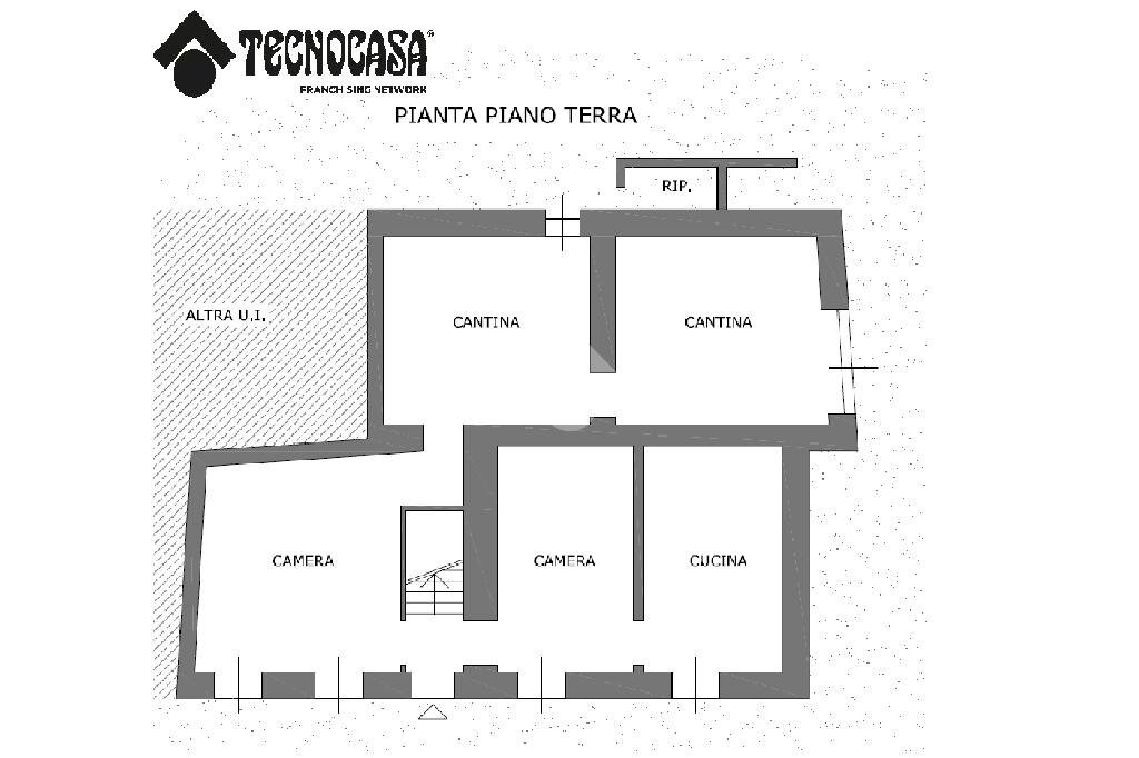 Casa semi indipendente Regione Serrapone, Gassino Torinese - planimetria 1