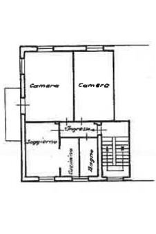 Attico via Circonvallazione Mombrisone, 48, Chiusa di Pesio - planimetria 1