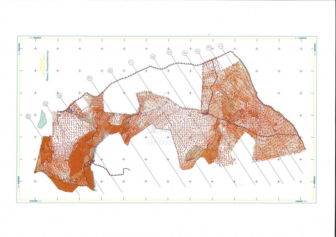 Vendita Terreno Agricolo Planimrtria - Terreno agricolo Volturara Appula - planimetria 1