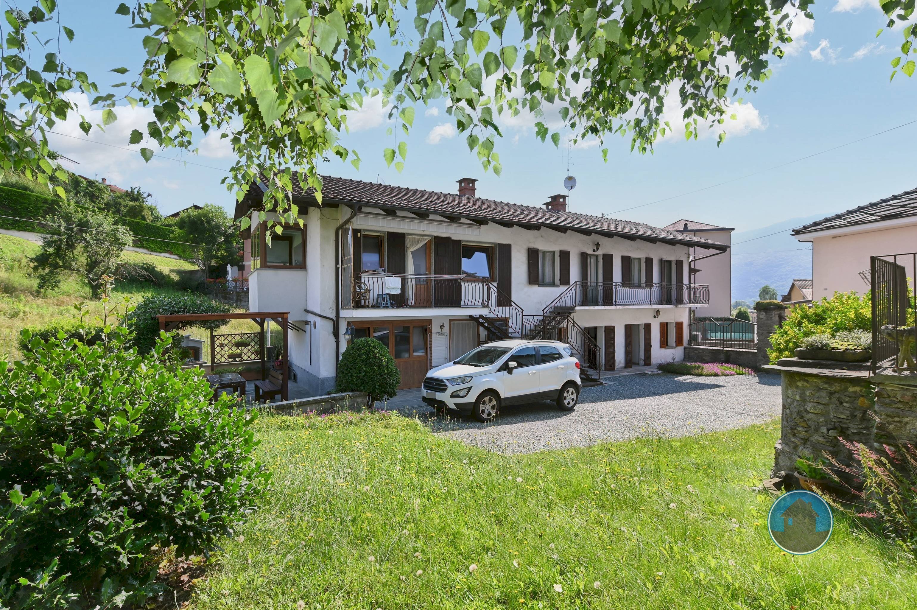 facciata  - Casa semi indipendente Via Barge, 25, Paesana - foto 1