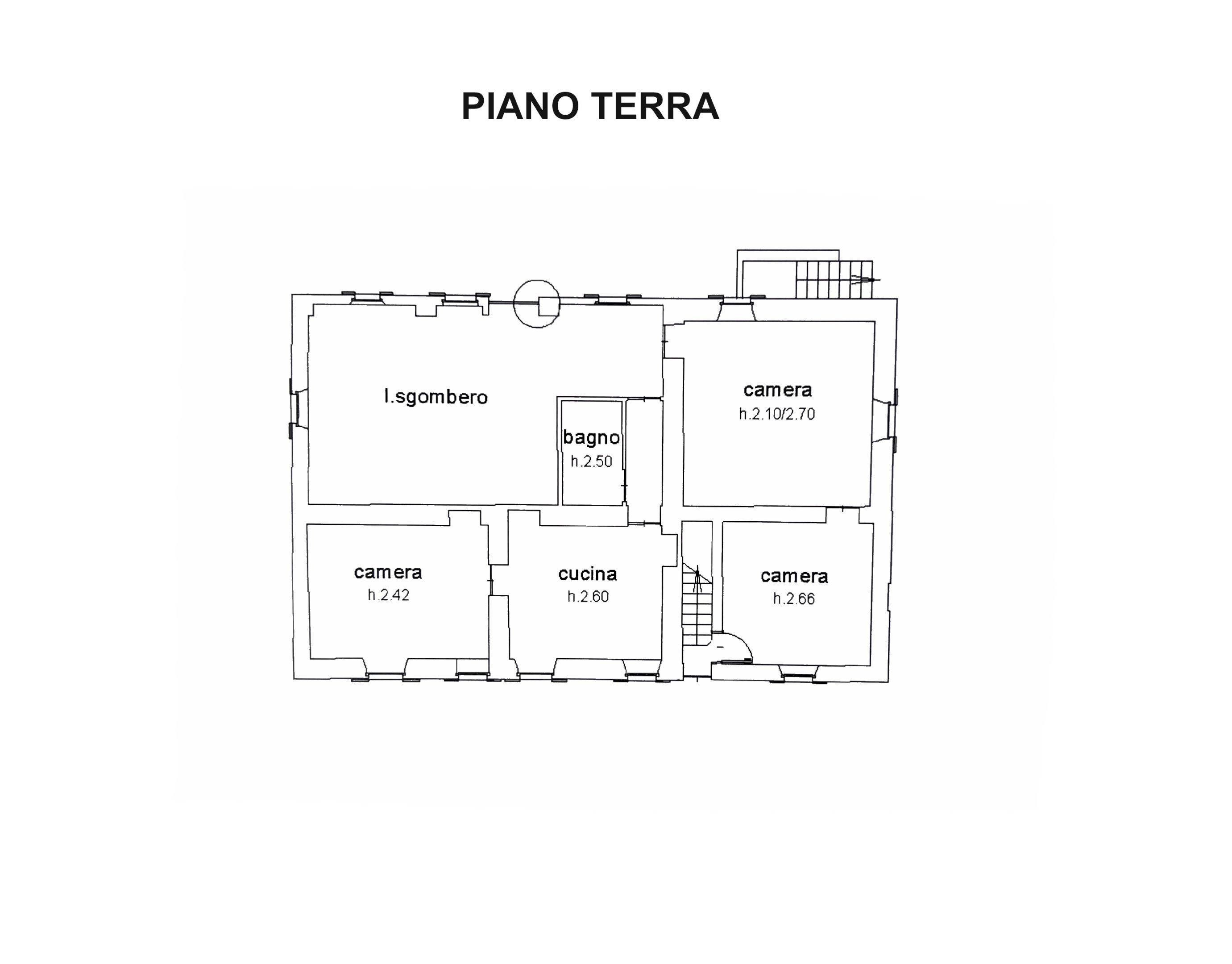 Independent house Asti - floor plans 1