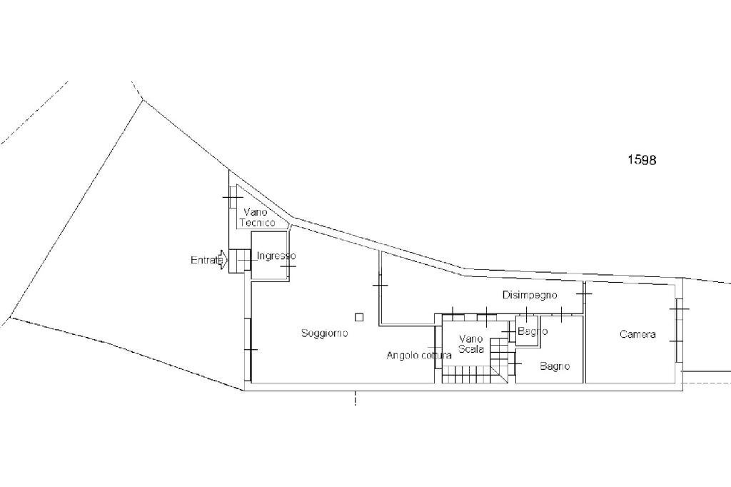 Villa a Schiera Località Poggio, Cervo - planimetria 1