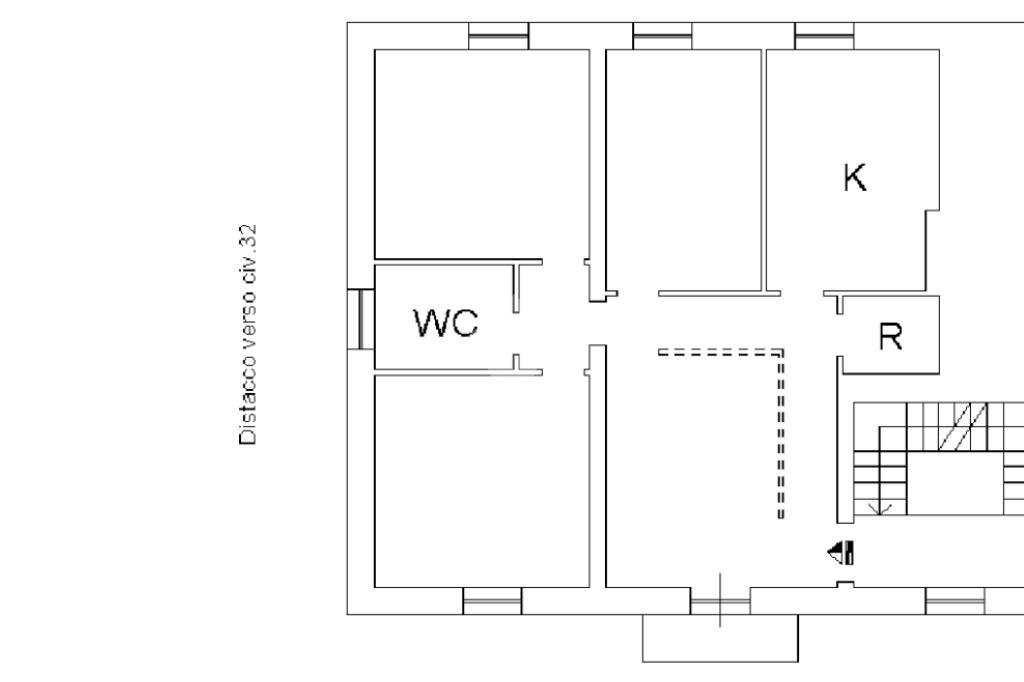 Appartamento Via Walter Fillak, Genova (zona Sampierdarena) - planimetria 1