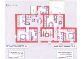 BOZZA 1° PIANO - Stabile - Palazzo via Pietro Pernigotti, Tortona - foto 2