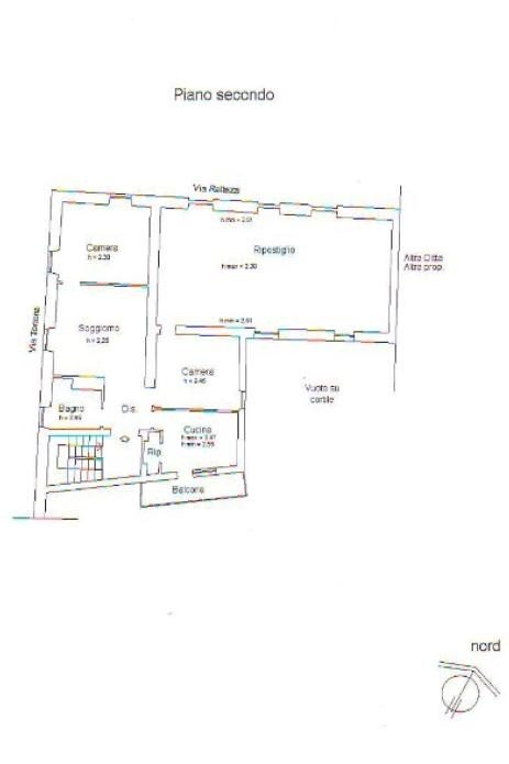 Trilocale via Tortona, Viguzzolo - planimetria 1