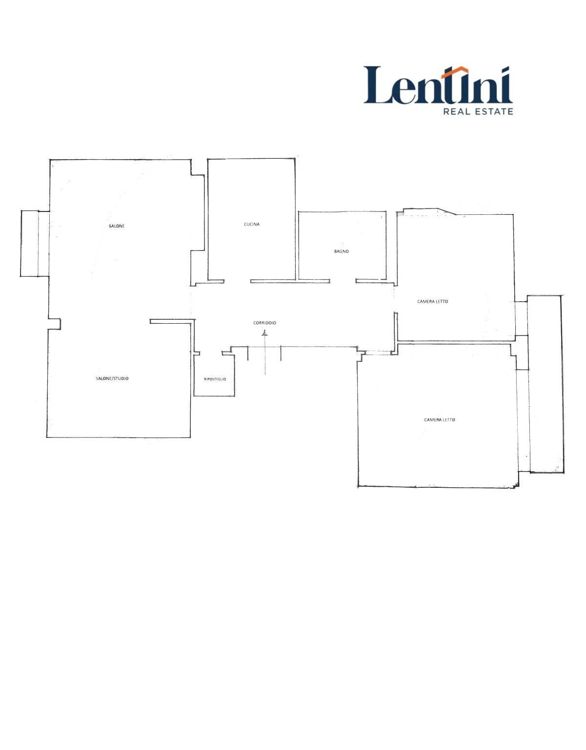 Apartment via Solferino, 16, Casale Monferrato - floor plans 1