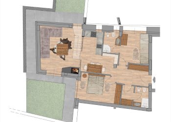 Trilocale Vicolo del Castello, Bardonecchia - foto 14