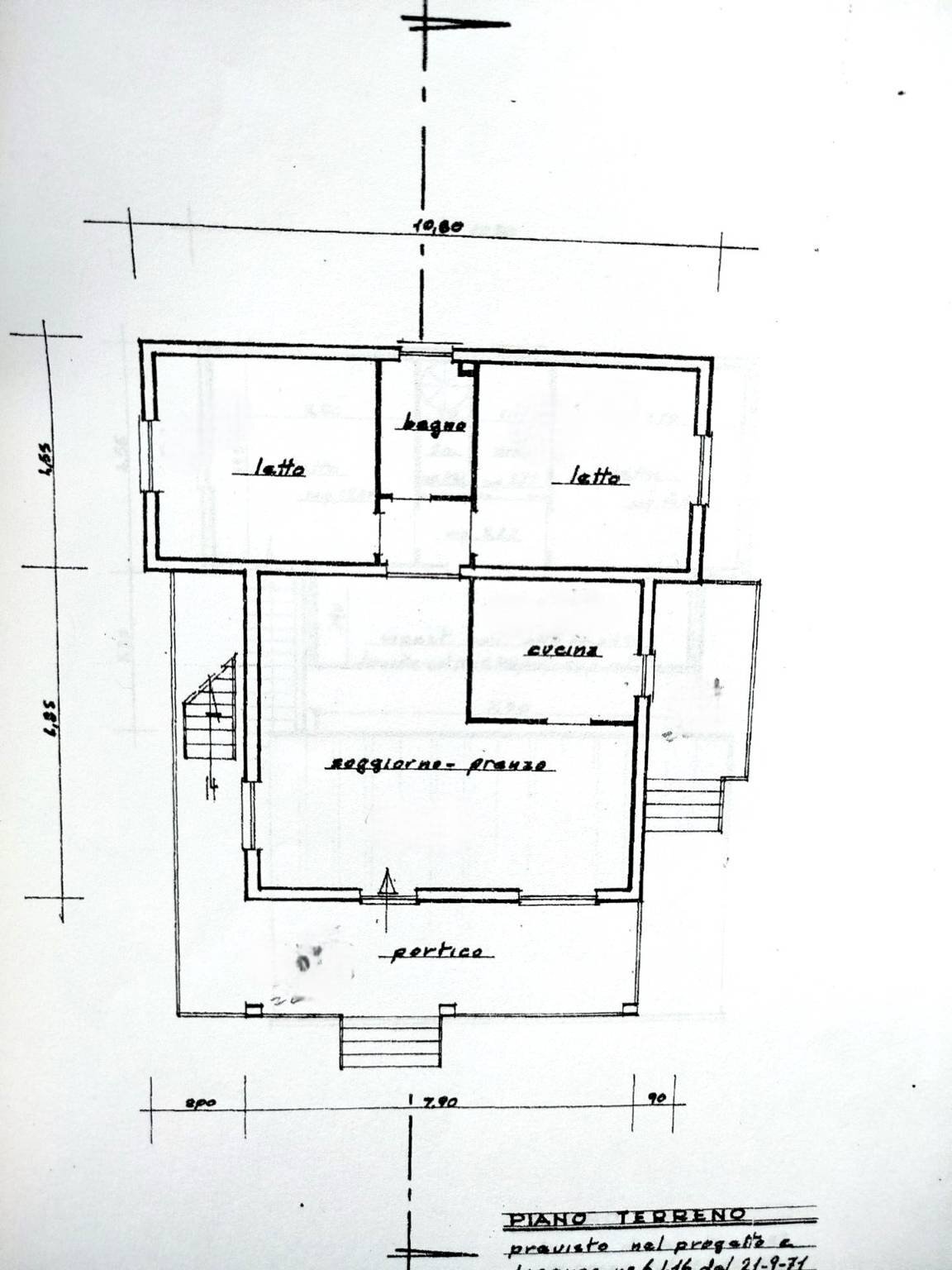 Villa via Belvedere, 51, Anzio - floor plans 1