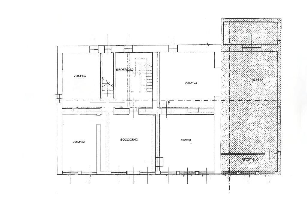 Casa indipendente Via Provinciale Nord, Verucchio - planimetria 1