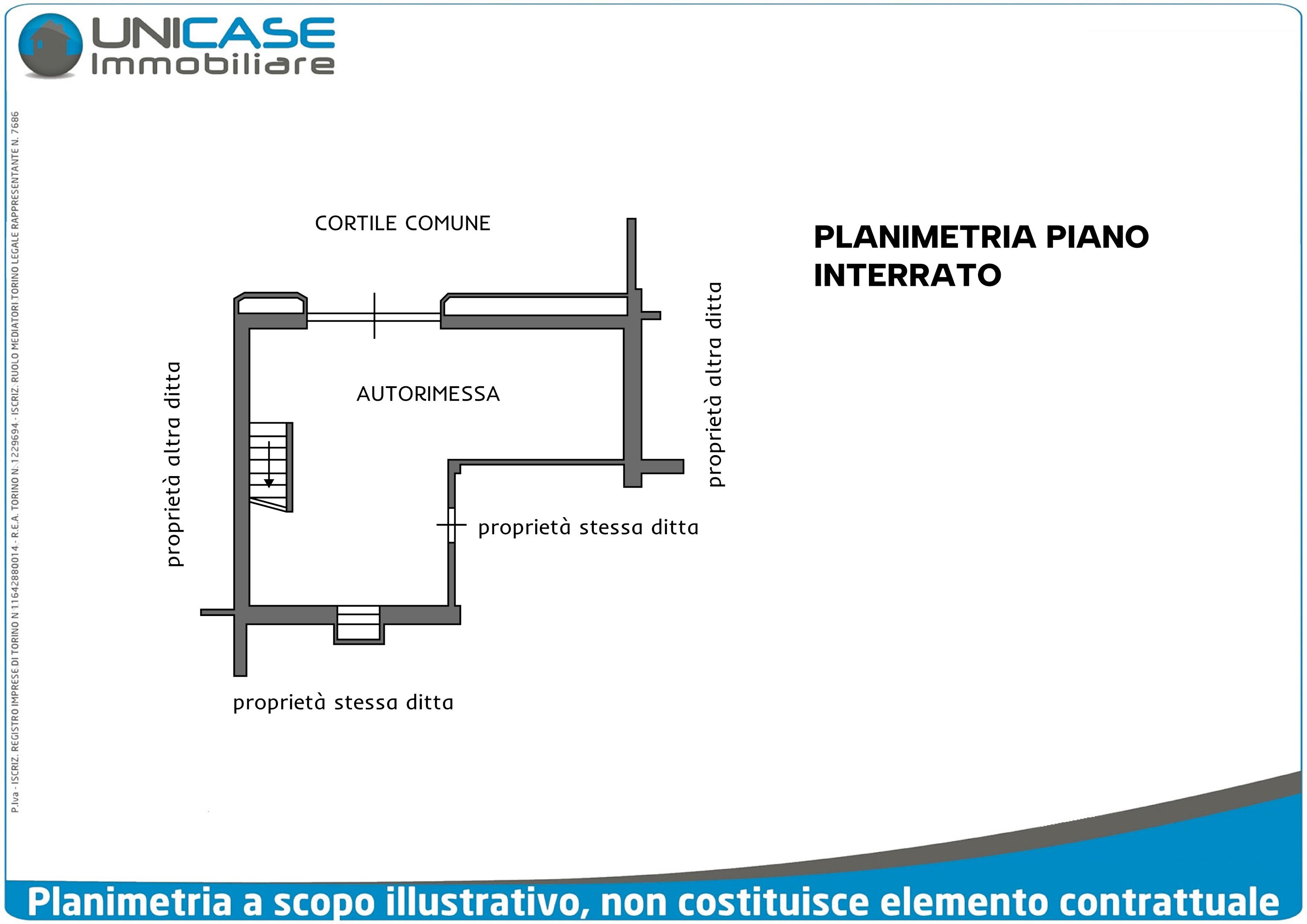 Villa a Schiera Via San Vincenzo, 30A, Bibiana - planimetria 1