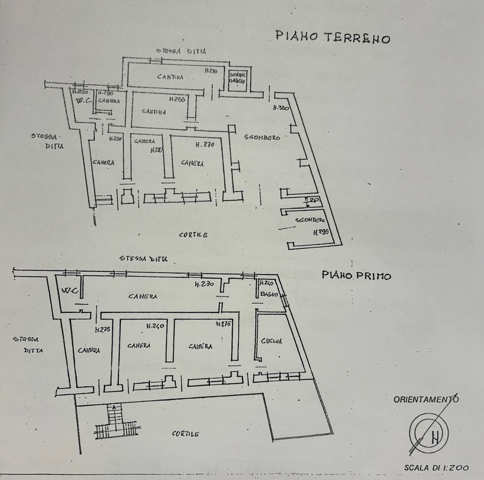 Villa strada Comba, 4, Bricherasio - planimetria 1