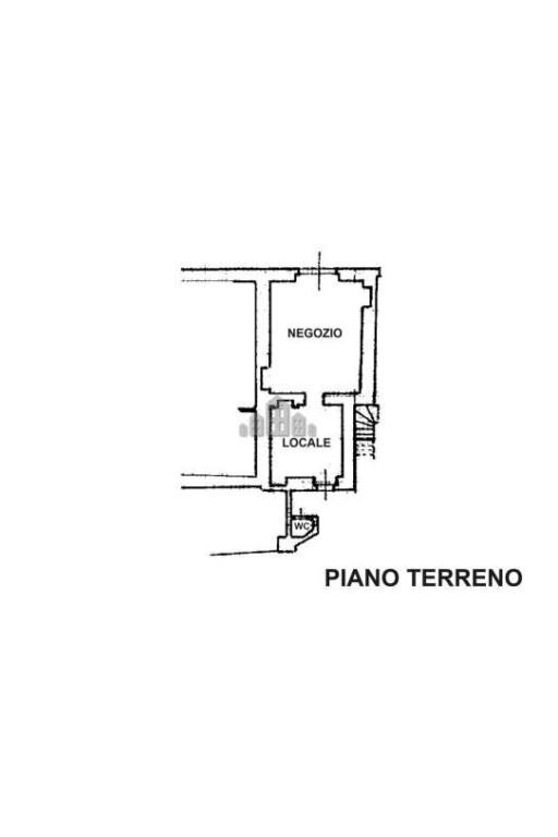 Negozio via Mazzini, 33, Montalto Dora - planimetria 1