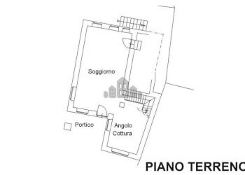 Planimetria piano terra - Casa indipendente Regione Issoglio, snc, Rueglio - foto 50