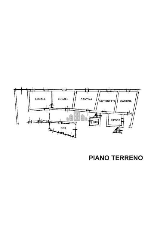 Independent house via Umberto I, 20, Val di Chy - floor plans 1