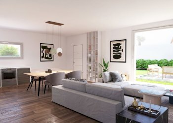 zona giorno - Villa a Schiera Via Roma, Malalbergo - foto 1