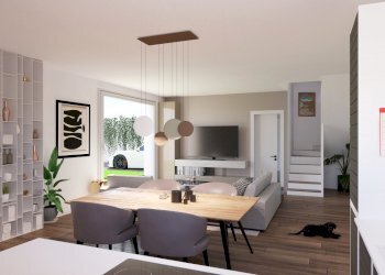 zona giorno - Villa a Schiera Via Roma, Malalbergo - foto 2