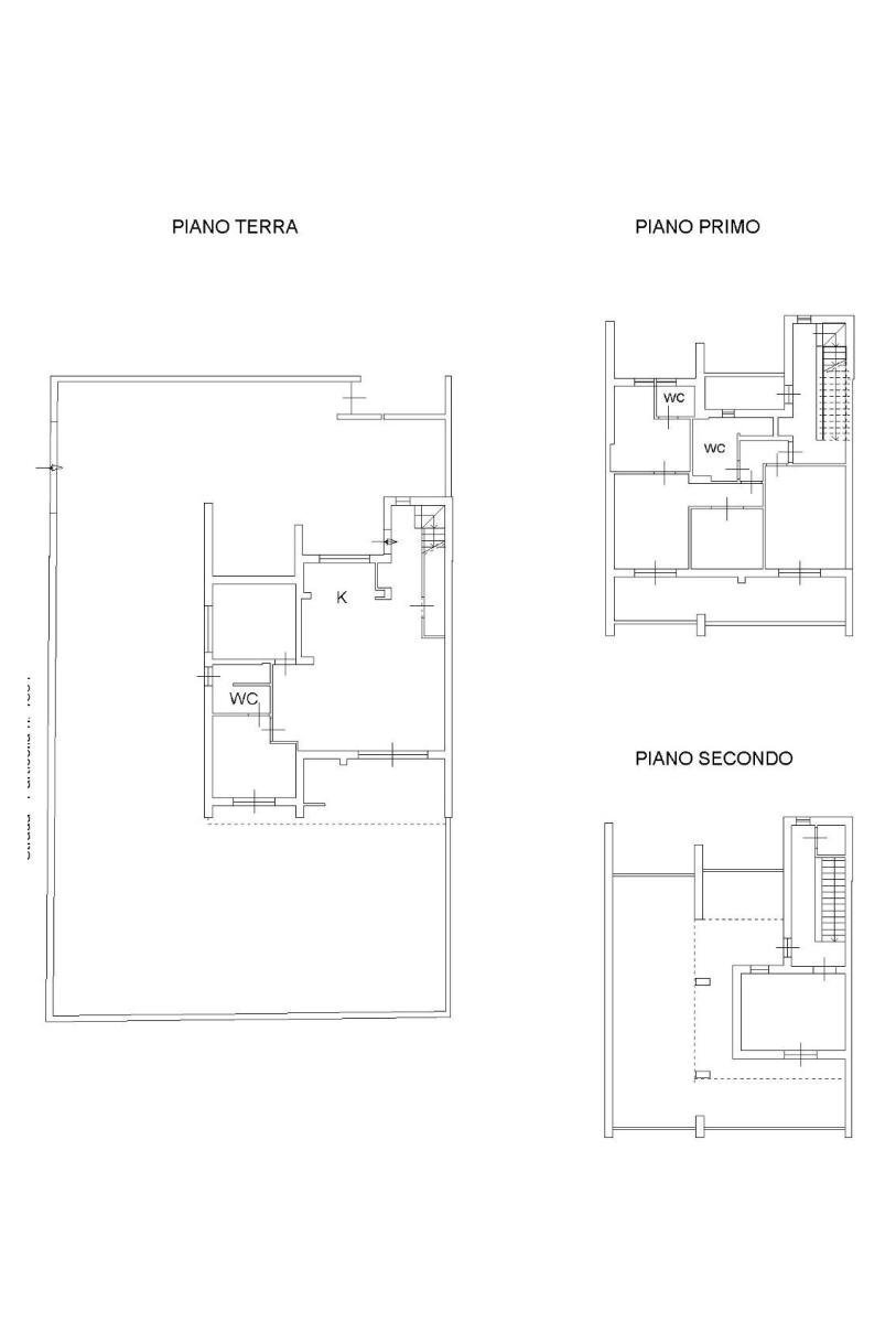 Terraced Villa Volla - floor plans 1