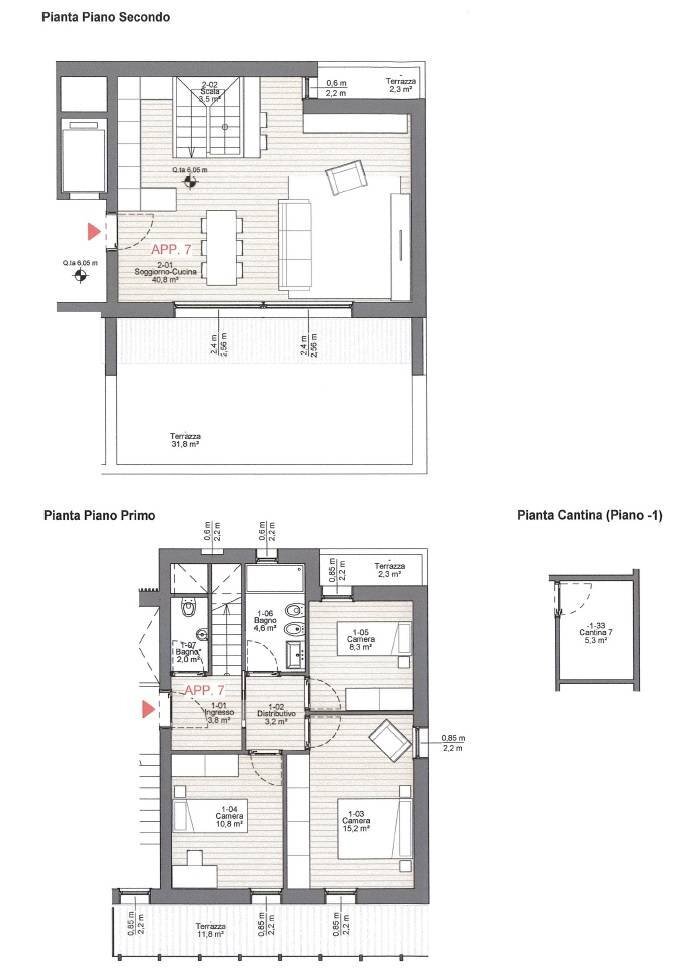 Attic VIA ALLA VAL, Trento (neighborhood Povo) - photo 3