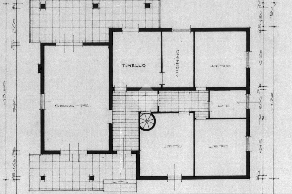 Casa indipendente Via R. Ghidoni, Quattro Castella - planimetria 1