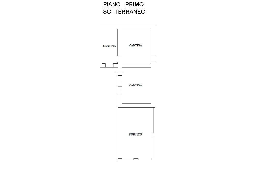 Casa semi indipendente Corso Umberto I, Villafalletto - planimetria 1