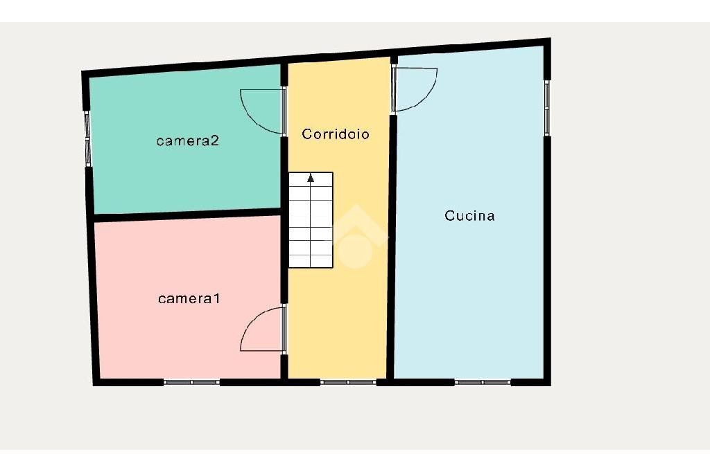 Casa semi indipendente Località Montemoro, Montoggio - planimetria 1