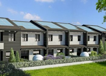 Facciata - Villa a Schiera via Budrione di Migliarina, Carpi - foto 3