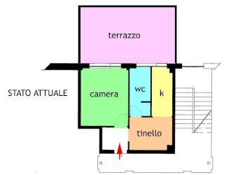 Planimetria - Bilocale corso Regina Margherita, 31, Ospedaletti - foto 21